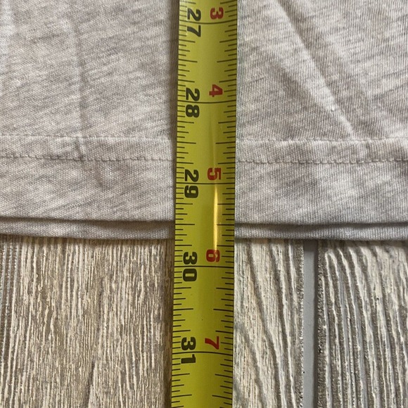 NHL Columbus Blue Jackets Ringer Tee Men’s XL Distressed Logo Heather Gray NWT - Picture 9 of 9